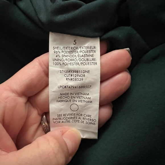 Green high-low dress - Picture 6 of 7